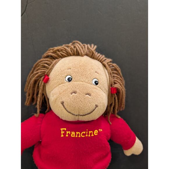 Vintage Eden 1996 Francine Plush Doll from Arthur Friends Marc Brown PBS Show - Picture 5 of 8